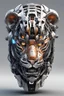 Placeholder: human head tiger full body robotic futuristic real engine very detail ultra high definition football shoes