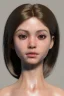 Placeholder: Ultra Realistic image, 25 years old brunette woman, Madrid, portrait, small stature, 1.60 cm tall and 55 kg in weight, natural small busty, traditional Japanese body tattoo, jakuza style, put traditional Japanese mask, vibrant color, highly detailed, art stations, concept art, smooth, unreal engine 5, god rays, ray tracing, RTX, lumen lighting, ultra detail, volumetric lighting.