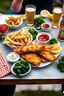 Placeholder: Fish and chips