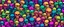 Placeholder: a field of 1000s of cartoonish, anatomically correct, skulls, vivid RANDOM BRIGHT neon colors, dark comedy, well lit, high detail, photorealistic, horrorcore, fun, scary, none featured, each a different color or hue,