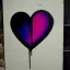 Placeholder: tetasdatia dark goth heart inifite symbol grafitti morphobic viral painting in the style of Wylie Beckert and Menri Shatise