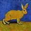 Placeholder: rabbit in ambush Van Gogh