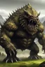 Placeholder: mountain monster beast huge