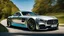 Placeholder: A sleek with livery (((mercedes bentley))), its contours and details perfectly captured in a (((cinematic view))), zipping along a winding road under a beautiful blue fresh morning sky
