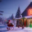 Placeholder: yılbaşı,neon,santa unreal engine 5, 8k