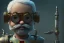 Placeholder: portrait of Atul Bhardwaj bald, lego, steampunk, unreal 5, octane render, cinema4d, dynamic lighting, dramatic lighting, 4k, redshift render, highly detailed, hyper realistic