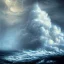 Placeholder: close up of an ocean storm with clouds and lightning, castle, minarets, 8k resolution, high-quality, fine-detail, intricate, digital art, detailed matte, volumetric lighting, baroque, illustration, octane render, brian froud, howard lyon, selina french, George Grie, Ben Goossens, Igor Morski