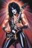 Placeholder: paul stanley full color oil painting art by Alex Ross