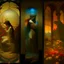 Placeholder: oil painting, Zdzisław Beksiński, Alphonse Mucha , Newell Convers Wyeth,