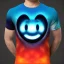 Placeholder: This prompt is aimed at creating a t-shirt design featuring a 3D-printed pattern of a smiley face with Xoxo (hugs and kisses) elements. The style should emphasize the three-dimensional aspect of the design, giving it depth and a sense of dimension. The color palette should be vibrant and playful, using a range of cheerful colors. The background can be a solid color or a gradient that complements the overall design. The mood should be fun, cheerful, and energetic, capturing the positive and live