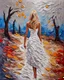 Placeholder: romantic-impressionism expressionist style oil painting,-impressionist impasto acrylic painting, thick layers of silver textured paint,ultra reality,bright colors,8k,thick white paint,silver and white,