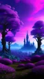 Placeholder: A kingdom of earth and purple trees