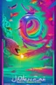 Placeholder: rave poster with ocean theme