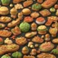 Placeholder: fantasy savoury food empire. illustration 3d style. HD. glowing