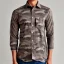 Placeholder: Brown and grey Camouflaged shirt