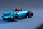 Placeholder: futuristic themed blue hot rod roadster