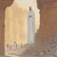 Placeholder: [art by Moebius] The parchment stated that the statue was venerated in Nazareth, Palestine. It had been brought to Iberia by monks in the 8th century and was later moved to the Atlantic coast. It remained there, untouched, until these masons came along.