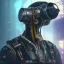 Placeholder: cyberpunk honey badger
