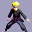 Placeholder: Portrait très détaillé de Naruto, accompagné de Kyubi, très réaliste, sombre, modélisme 3d