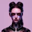 Placeholder: portrait of a cute cyberpunk beautiful girl by sandra chevrier and, greg rutkowski and wlop, purple blue color scheme, high key lighting, volumetric light, digital art, highly detailed, fine detail, intricate, ornate, complex, octane render, unreal engine, photorealistic