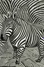 Placeholder: Linocut zebra