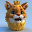 Placeholder: King cheerful 3D cute