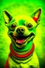 Placeholder: Religion is a smile on a dog; pop surrealism; digital art; post-internet art