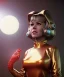 Placeholder: Ultra Realistic retro sci-fi image from 1960, spaceship, sweet young woman Jane Fonda with a Lizard Man, dress with tight latex coat and retro glass helmet, Retro sci-fi style, soft color, highly detailed, unreal engine 5, ray tracing, RTX, lumen lighting, ultra detail, volumetric lighting, 3d, finely drawn, high definition, high resolution.