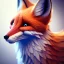 Placeholder: Fox, character design,ultra realistic, studio quality, octane render, Surrealism, Triadic colour scheme