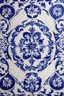 Placeholder: portugues azulejo tile, cosmic, blue and white