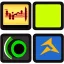 Placeholder: Sound analyzer software icons