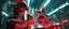 Placeholder: cyberpunk imagery synchronized mechanical rat drumming flickering stable core
