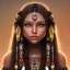 Placeholder: Native American girl, cute, beautiful, long hair, brown eyes, black hair, smiling, tan skin