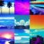 Placeholder: Vaporwave Collage