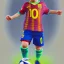 Placeholder: Messi at 3 years old