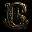 Placeholder: Super logo font of the letter "L" made in big text "L", dark fantasy settings, 4K, 8K, 3D, Exquisite detail-logotype, very detailed elegant style, 3-Dimensional, hyper realistic "L", extremely detailed, hyper realistic, 3d render, photo