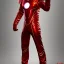 Placeholder: Cosmic super hero, Red costume,8k HD image,