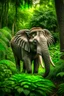 Placeholder: In a lush jungle, lived Ellie the elephant, known for her kindness