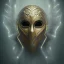 Placeholder: Mystery extraordinary mask,Ambiance dramatique, art background, dramatic lighting, volumetric lighting, hyperrealisme, 8k, high quality, lot of details, fit within portrait