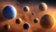 Placeholder: large planets and small planets