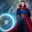 Placeholder: Time stone, Elon musk as doctor strange, heartbroken, heroic, flying, insanely detailed, sunlit, realistic, porter, multiverse,acrylic paint, 8k resolution, hdr