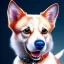 Placeholder: super cute dog exceptionally high detail deep colors