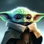 Placeholder: super cute photorealistic portrait of a baby yoda, star wars, intricate, headshot, highly detailed, sharp focus, cinematic lighting,