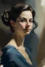 Placeholder: painting image of a lady