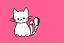 Placeholder: cute cat illustration isolated