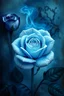 Placeholder: Ancient alchemy, magic,blue rose , mary magdalene, jewish Hebrew, priestess,