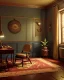 Placeholder: Room scene, Wes Anderson style, alligator, concept art, smooth, unreal engine 5, god lights, ray tracing, RTX, lumen lighting, ultra detail, volumetric lighting, 3d.