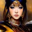 Placeholder: portrait beautiful face 'Yuria-Fist of the North Star',busty,ancient metal armor balanciaga fashion clothe painting by gaston bussiere, greg rutkowski, yoji shinkawa, yoshitaka amano, tsutomu nihei, donato giancola, tim hildebrandt, oil on canvas, cinematic composition, extreme detail,fit full head inside picture,16k