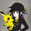 Placeholder: Anime pokemon dressed as BVB fan