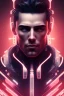 Placeholder: cyberpunk, head, men, portrai, tron